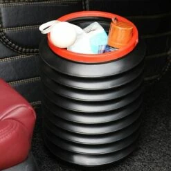 OUSUDELA Portable Poubelle Seau De Voiture Rétractable,Poubelle Pliante Voiture Stockage Magic MultifonctionnelPour Le Camping, Les Voyages En Plein Air, Réutilisable -Poubelle Boutique 59170873 5