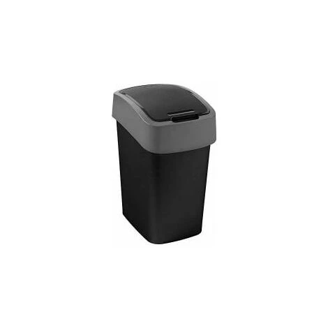 CURVER FLIP 10 L RECTANGULAIRE PLASTIQUE NOIR, GRIS (02170-Y09-00) 229418 3 CURVER FLIP 10 L RECTANGULAIRE PLASTIQUE NOIR, GRIS (02170-Y09-00) 229418