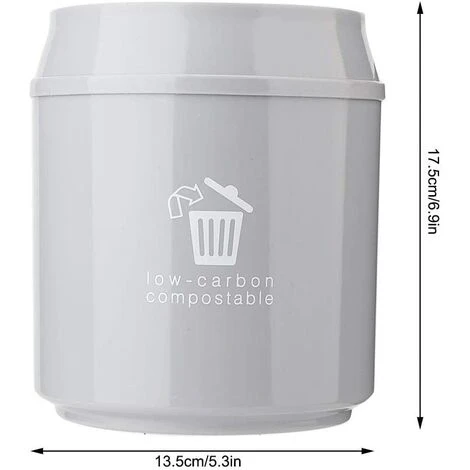 STARLIGHT SL.GT Mini Poubelle De Bureau Petite Poubelle Organisateur De Bureau Poubelle Conteneurs De Recyclage Salle De Bain Panier à Ordures 5 STARLIGHT SL.GT Mini Poubelle De Bureau Petite Poubelle Organisateur De Bureau Poubelle Conteneurs De Recyclage Salle De Bain Panier à Ordures – Image 3