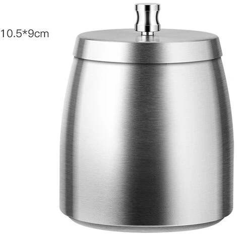 PERLE RARE Grand Cigarettes Cendrier Coupe-vent, Cendrier En Acier Inox Avec Couvercle Anti Odeur, Cendrier Portable Pour Intérieur Et Extérieur 3 PERLE RARE Grand Cigarettes Cendrier Coupe-vent, Cendrier En Acier Inox Avec Couvercle Anti Odeur, Cendrier Portable Pour Intérieur Et Extérieur