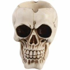 PERLE RARE Cendrier Effrayant - Cendrier Sous La Forme D'un Crâne - Cendrier á Thème Pour Différentes Occasions (01 Pièce - Crâne Nature) -Poubelle Boutique 59967310 4