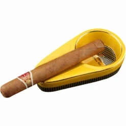 PERLE RARE Cendrier Céramique Exquis Pour Le Bureau à Domicile (Jaune) -Poubelle Boutique 59967815 3