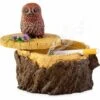 PERLE RARE Endrier Cigarettes Avec Couvercle Mignon Vivid Forest Animal Cendrier Support Pour Intérieur Et Extérieur-Hibou -Poubelle Boutique 59968414 1