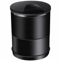PERLE RARE Cendrier De Voiture Portable-Noir