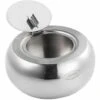 REGALI Cendrier De Table Moderne En Acier Inoxydable Avec Couvercle Pour Une Utilisation Intérieure Ou Extérieure, Parfait Pour La Maison 1 REGALI Cendrier De Table Moderne En Acier Inoxydable Avec Couvercle Pour Une Utilisation Intérieure Ou Extérieure, Parfait Pour La Maison -Poubelle Boutique 60013487 1
