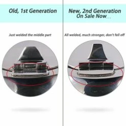 REGALI Cendrier De Table Moderne En Acier Inoxydable Avec Couvercle Pour Une Utilisation Intérieure Ou Extérieure, Parfait Pour La Maison -Poubelle Boutique 60013487 3