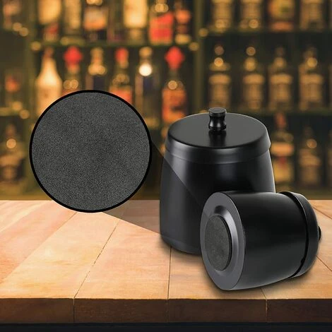 ENLENK Exterieur Inoxydable, Cendrier Avec Couvercle Anti Odeur, Cendrie Avec Tapis Antidérapant Pour Interieur Exterieur Jardin Balcon Bar Bureau, Noir (grande) 5 ENLENK Exterieur Inoxydable, Cendrier Avec Couvercle Anti Odeur, Cendrie Avec Tapis Antidérapant Pour Interieur Exterieur Jardin Balcon Bar Bureau, Noir (grande) – Image 3