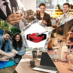 STARLIGHT SL.GT 4PCS Cendrier En Silicone Cigarettes Cendrier Coupe,Cendrier De Table Moderne En Silicone -Poubelle Boutique 60208745 4