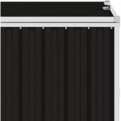 Topdeal Abri De Poubelle Double Marron 143x81x121 Cm Acier FF46280_FR -Poubelle Boutique 60371811 3
