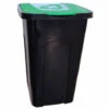 KEEEPER Papier De Recyclage En Polypropylène, Avec Couvercle, 50 Litres, 36,5x37x55,5 Couvercle Vert 1 KEEEPER Papier De Recyclage En Polypropylène, Avec Couvercle, 50 Litres, 36,5x37x55,5 Couvercle Vert -Poubelle Boutique 60705382 1