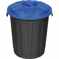 Keeeper Poubelle Maxi Polypropylène Bleu 36 X 36 X 42 Cm