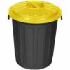 KEEEPER Supermax-Bin Avec Couvercle Avec Fermeture Filetée, Ø 50 X 55 Jaune, 50 L, Collection Mats 2 KEEEPER Supermax-Bin Avec Couvercle Avec Fermeture Filetée, Ø 50 X 55 Jaune, 50 L, Collection Mats -Poubelle Boutique 60705630 1