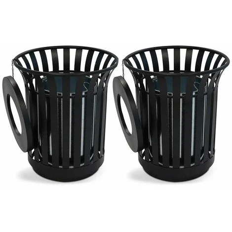 MOB EVENT PRO 2 Poubelles D'extérieur 31 L En Acier 4 MOB EVENT PRO 2 Poubelles D'extérieur 31 L En Acier – Image 2