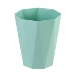 EINEMGELD Poubelle De Bureau En Plastique - Corbeille à Papier Pour La Cuisine, Le Bureau Ou Pour La Cuisine Et Le Bureau (vert, Grand) -Poubelle Boutique 61084074 3
