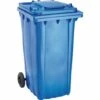 OI Bac Poubelle WAVE 240-l Plastique Bleu -Poubelle Boutique 63724868 1