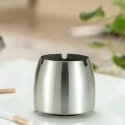 LIFCAUSAL Cendrier Coupe-Vent Cendrier De Table En Acier Inoxydable Cigare Cendrier Cendrier Avec Support De Colonne Cendrier Pour Patio Hôtel Bureau À Domicile 10 LIFCAUSAL Cendrier Coupe-Vent Cendrier De Table En Acier Inoxydable Cigare Cendrier Cendrier Avec Support De Colonne Cendrier Pour Patio Hôtel Bureau À Domicile -Poubelle Boutique 63977933 4