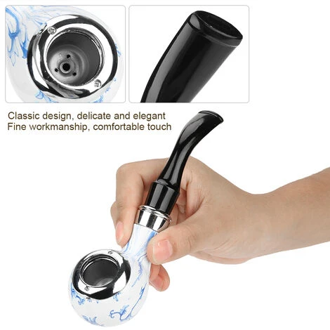 YD Accessoire Pour Fumeur De Tabac à Cigare En Bois De Porcelaine Bleu Et Blanc 7 YD Accessoire Pour Fumeur De Tabac à Cigare En Bois De Porcelaine Bleu Et Blanc – Image 5