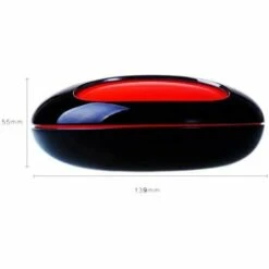 PERLE RARE Cendrier Rotatif Avec Collecteur De Suie En Céramique Et Couvercle En Mélamine (noir + Rouge) 9 PERLE RARE Cendrier Rotatif Avec Collecteur De Suie En Céramique Et Couvercle En Mélamine (noir + Rouge) -Poubelle Boutique 64469029 3