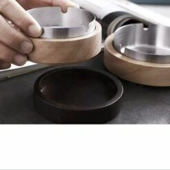 MEZHENG Cendrier Original Extérieur Design, Cendrier Avec Couvercle Fermé Anti Odeur, Cigare Cendrier Anti Vent Portable Pour Intérieur Et Extérieur(GRANDE) -Poubelle Boutique 64491815 3