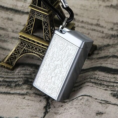 MONLY Mini Cendrier avec Porte Clés Mini Cendrier à Cigarettes En Métal Cendrier De Poche Portable à Emporter Cendrier De Poche Anti Odeur, Facile à Transporter, Pour Les Activités De Plein Air 4 MONLY Mini Cendrier avec Porte Clés Mini Cendrier à Cigarettes En Métal Cendrier De Poche Portable à Emporter Cendrier De Poche Anti Odeur, Facile à Transporter, Pour Les Activités De Plein Air – Image 2