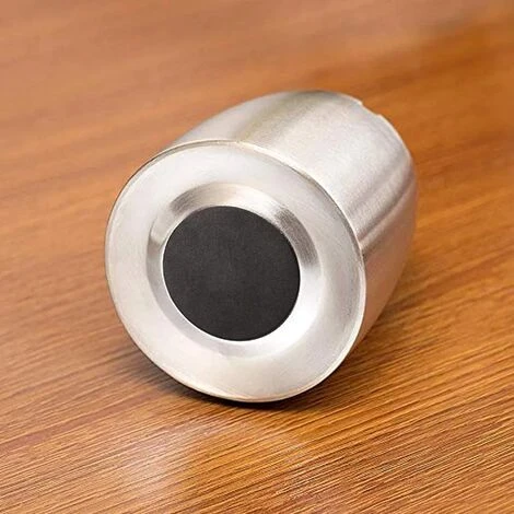 MINKUROW Cendrier Pour L'extérieur Avec Couvercle Cendrier Design Cendrier à Vent En Acier Inoxydable Pour L'extérieur Et L'intérieur Cendrier De Table Avec Base Antidérapante Pour Décoration De Bureau (petit) 4 MINKUROW Cendrier Pour L'extérieur Avec Couvercle Cendrier Design Cendrier à Vent En Acier Inoxydable Pour L'extérieur Et L'intérieur Cendrier De Table Avec Base Antidérapante Pour Décoration De Bureau (petit) – Image 2