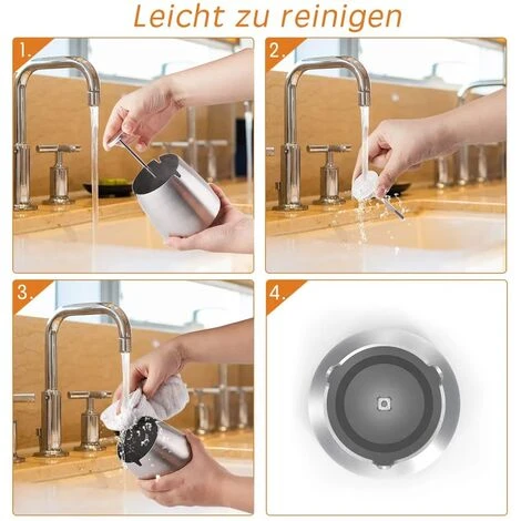 MINKUROW Cendrier Pour L'extérieur Avec Couvercle Cendrier Design Cendrier à Vent En Acier Inoxydable Pour L'extérieur Et L'intérieur Cendrier De Table Avec Base Antidérapante Pour Décoration De Bureau (petit) 7 MINKUROW Cendrier Pour L'extérieur Avec Couvercle Cendrier Design Cendrier à Vent En Acier Inoxydable Pour L'extérieur Et L'intérieur Cendrier De Table Avec Base Antidérapante Pour Décoration De Bureau (petit) – Image 5