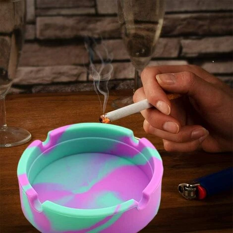 4PCS Ne Cassera Pas-Cendrier En Silicone Cigarettes Cendrier Coupe,Newness Cendrier De Table Moderne En Silicone Pour Utilisation Intérieure Ou Extérieure 56Vingt 4 4PCS Ne Cassera Pas-Cendrier En Silicone Cigarettes Cendrier Coupe,Newness Cendrier De Table Moderne En Silicone Pour Utilisation Intérieure Ou Extérieure 56Vingt – Image 2
