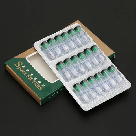 YD 18 Pièces Double Filtration Cigarette Filtre Embout Buccal Fumée Pour Accessoires De Support De Fumer 5 YD 18 Pièces Double Filtration Cigarette Filtre Embout Buccal Fumée Pour Accessoires De Support De Fumer – Image 3