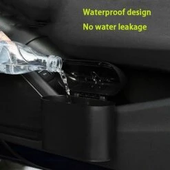 BDD Poubelle De Voiture Mini Voiture Avec Boîte De Rangement Créative Poubelle De Voiture Suspendue Pour Voiture (noir) -Poubelle Boutique 65373554 3