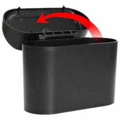 BDD Poubelle De Voiture Mini Voiture Avec Boîte De Rangement Créative Poubelle De Voiture Suspendue Pour Voiture (noir) -Poubelle Boutique 65373554 5