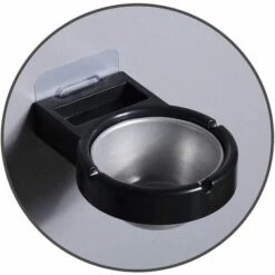 BDD 1 Pièce De Cendrier Mural En Acier Inoxydable, Toilette Non Poreuse à Aspiration Murale Domestique, Cendrier Amovible Pour Salle De Bain Et Bureau, étagère De Rangement, Noir 10 BDD 1 Pièce De Cendrier Mural En Acier Inoxydable, Toilette Non Poreuse à Aspiration Murale Domestique, Cendrier Amovible Pour Salle De Bain Et Bureau, étagère De Rangement, Noir -Poubelle Boutique 65377754 4