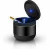 OSQI Porte-gobelet De Véhicule Automobile Poubelle Petite Mini-poubelle Poubelle De Voiture Mini Cendrier De Voiture Porte-gobelet Cendrier De Voiture Avec Couvercle LED Pour Voiture Bureau Maison -Poubelle Boutique 65506026 1