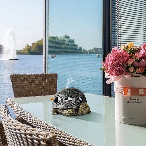 PERLE RARE Décoration Artisanale Cendrier Tortue Créative 5 PERLE RARE Décoration Artisanale Cendrier Tortue Créative – Image 3