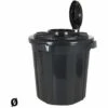 BRICOMARTEAU Poubelle Hop Noir 2 BRICOMARTEAU Poubelle Hop Noir -Poubelle Boutique 65922419 1