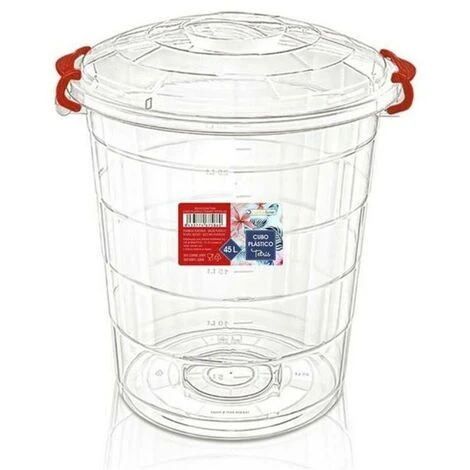 BRICOMARTEAU Seau à Déchets Transparent Confortime 5 BRICOMARTEAU Seau à Déchets Transparent Confortime – Image 3