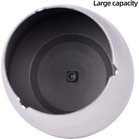 PERLE RARE Petit Cendrier Avec Couvercle Pour Cigarette, Cendriers En Acier Inoxydable Sans Fumée, Sans Odeur, Coupe-vent Pour Table De Bureau à Domicile, Extérieur, Terrasse, Balcon Extérieur (3,1"x3,1"x2,8") 6 PERLE RARE Petit Cendrier Avec Couvercle Pour Cigarette, Cendriers En Acier Inoxydable Sans Fumée, Sans Odeur, Coupe-vent Pour Table De Bureau à Domicile, Extérieur, Terrasse, Balcon Extérieur (3,1"x3,1"x2,8") – Image 4