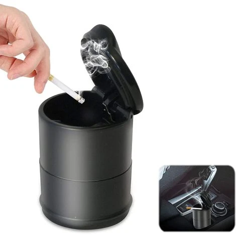 FLYME Cendrier De Voiture, Cendrier De Voiture Avec Couvercle Portable Cendrier Voiture Sans Fumée Cendrier De Voiture Cendrier Véhicule Sans Fumée, Pour Voiture Maison Bureau Et Voyage 3 FLYME Cendrier De Voiture, Cendrier De Voiture Avec Couvercle Portable Cendrier Voiture Sans Fumée Cendrier De Voiture Cendrier Véhicule Sans Fumée, Pour Voiture Maison Bureau Et Voyage