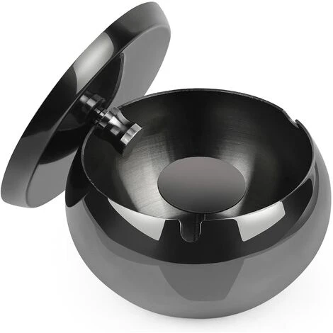 FLYME Cendrier, Cendrier Exterieur Grand XXL, Cendrier Ultra Résistant, Écurie Cendriers, Cendrier Déodorant Pour Balcon Maison Restaurant, Loin De La Tempête, Très Pratique Pour L’extérieur, Noir 3 FLYME Cendrier, Cendrier Exterieur Grand XXL, Cendrier Ultra Résistant, Écurie Cendriers, Cendrier Déodorant Pour Balcon Maison Restaurant, Loin De La Tempête, Très Pratique Pour L’extérieur, Noir