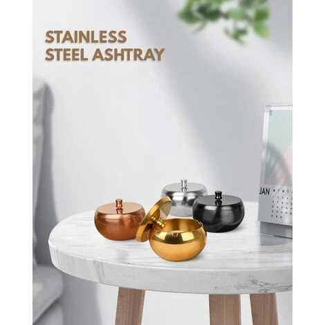 FLYME Cendrier, Cendrier Exterieur Grand XXL, Cendrier Ultra Résistant, Écurie Cendriers, Cendrier Déodorant Pour Balcon Maison Restaurant, Loin De La Tempête, Très Pratique Pour L’extérieur, Noir 6 FLYME Cendrier, Cendrier Exterieur Grand XXL, Cendrier Ultra Résistant, Écurie Cendriers, Cendrier Déodorant Pour Balcon Maison Restaurant, Loin De La Tempête, Très Pratique Pour L’extérieur, Noir – Image 4