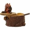 FLYME Cendrier Cigarettes Avec Couvercle Mignon Vivid Forest Animal Cendrier Support Pour Intérieur Et Extérieur-Écureuil -Poubelle Boutique 67808788 1