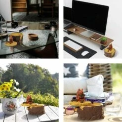 FLYME Cendrier Cigarettes Avec Couvercle Mignon Vivid Forest Animal Cendrier Support Pour Intérieur Et Extérieur-Écureuil -Poubelle Boutique 67808788 4