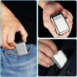 FLYME Cendrier De Poche Anti Odeur,Cendrier Portable, Cendrier Voiture,Mini Acier Inoxydable Cendrier,Mini Cendrier Pour L'usage Extérieur, Cendrier De Cigarette Avec Couvercle Clé Chaîne 9 FLYME Cendrier De Poche Anti Odeur,Cendrier Portable, Cendrier Voiture,Mini Acier Inoxydable Cendrier,Mini Cendrier Pour L'usage Extérieur, Cendrier De Cigarette Avec Couvercle Clé Chaîne -Poubelle Boutique 67809018 3