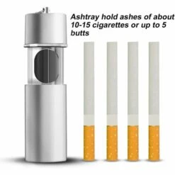 FLYME Cendrier Portable, Cendrier De Poche Anti Odeur,cendrier De Poche,Cendrier Avec Porte-clés,Mini Acier Inoxydable Cendrier Pour Poche Extérieure 11 FLYME Cendrier Portable, Cendrier De Poche Anti Odeur,cendrier De Poche,Cendrier Avec Porte-clés,Mini Acier Inoxydable Cendrier Pour Poche Extérieure -Poubelle Boutique 67810158 5