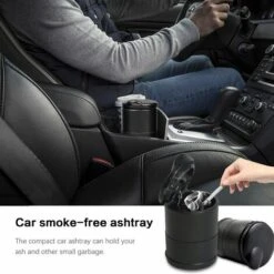 FLYME Cendrier De Voiture, Cendrier De Voiture Avec Couvercle Cendrier De Voiture Portable Cendrier Voiture Sans Fumée Cendrier Cigarette Voiture, Pour Voiture, Maison, Bureau Et Voyage 11 FLYME Cendrier De Voiture, Cendrier De Voiture Avec Couvercle Cendrier De Voiture Portable Cendrier Voiture Sans Fumée Cendrier Cigarette Voiture, Pour Voiture, Maison, Bureau Et Voyage -Poubelle Boutique 67812188 5