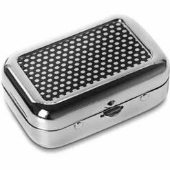 HABIENTôT Cendrier De Poche Anti Odeur, Oi-FRIS Cendrier Portable, Cendrier Voiture,Mini Acier Inoxydable Cendrier,Mini Cendrier Pour L'usage Extérieur, Cendrier De Cigarette Avec Couvercle Clé Chaîne (Noir)