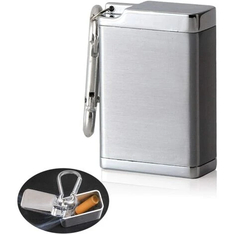 HABIENTôT Cendrier Portable Avec Porte-Clés Cendrier De Poche Mini Cendrier Portable Mini Cendrier De Voyage Extérieur Cendrier De Poche Anti-Odeurs Pour L'Extérieur Avec Couvercle Anti-Odeur 1 PCS—Oi-FRIS (Argent) 3 HABIENTôT Cendrier Portable Avec Porte-Clés Cendrier De Poche Mini Cendrier Portable Mini Cendrier De Voyage Extérieur Cendrier De Poche Anti-Odeurs Pour L'Extérieur Avec Couvercle Anti-Odeur 1 PCS—Oi-FRIS (Argent)
