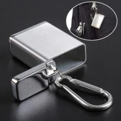 HABIENTôT Cendrier Portable Avec Porte-Clés Cendrier De Poche Mini Cendrier Portable Mini Cendrier De Voyage Extérieur Cendrier De Poche Anti-Odeurs Pour L'Extérieur Avec Couvercle Anti-Odeur 1 PCS—Oi-FRIS (Argent) 8 HABIENTôT Cendrier Portable Avec Porte-Clés Cendrier De Poche Mini Cendrier Portable Mini Cendrier De Voyage Extérieur Cendrier De Poche Anti-Odeurs Pour L'Extérieur Avec Couvercle Anti-Odeur 1 PCS—Oi-FRIS (Argent) -Poubelle Boutique 68058719 2
