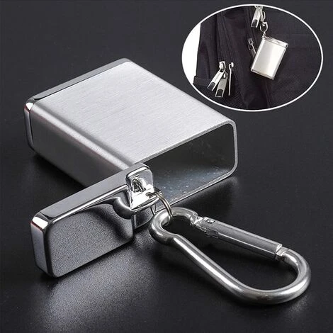 HABIENTôT Cendrier Portable Avec Porte-Clés Cendrier De Poche Mini Cendrier Portable Mini Cendrier De Voyage Extérieur Cendrier De Poche Anti-Odeurs Pour L'Extérieur Avec Couvercle Anti-Odeur 1 PCS—Oi-FRIS (Argent) 4 HABIENTôT Cendrier Portable Avec Porte-Clés Cendrier De Poche Mini Cendrier Portable Mini Cendrier De Voyage Extérieur Cendrier De Poche Anti-Odeurs Pour L'Extérieur Avec Couvercle Anti-Odeur 1 PCS—Oi-FRIS (Argent) – Image 2