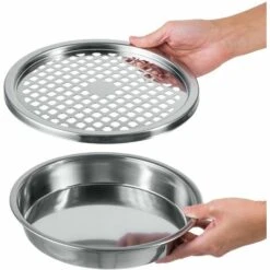 TECTAKE Cendrier Extèrieur Intèrieur Sur Pied Poubelle 12 L En Acier Gris Foncé -Poubelle Boutique 7514391 3