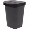 Poubelle Plastique Tri-Home Eda - Gris Anthracite - 40 L 1 Poubelle Plastique Tri-Home Eda - Gris Anthracite - 40 L -Poubelle Boutique 9237115 1
